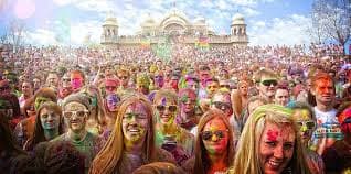 Holi Festival of Colors celebration